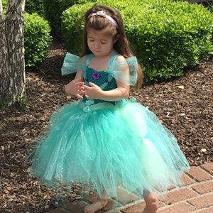 LITTLE MERMAID couture tutu dress/costume